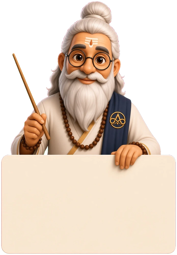 Maharishi presenting the Advaya Pledge